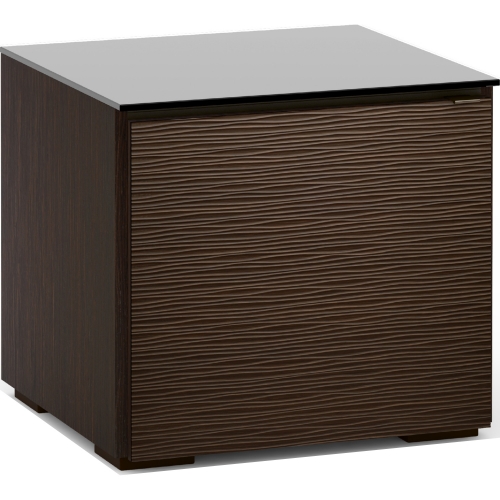 Berlin 217SE Subwoofer Enclosure in Textured Wenge w/ Black Glass